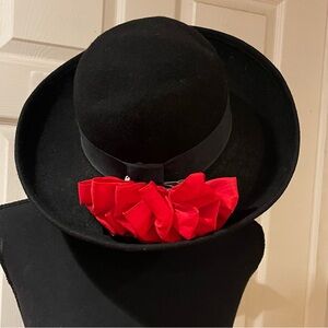 Beautiful 100% Black Wool hat by Street Smart by Betmar